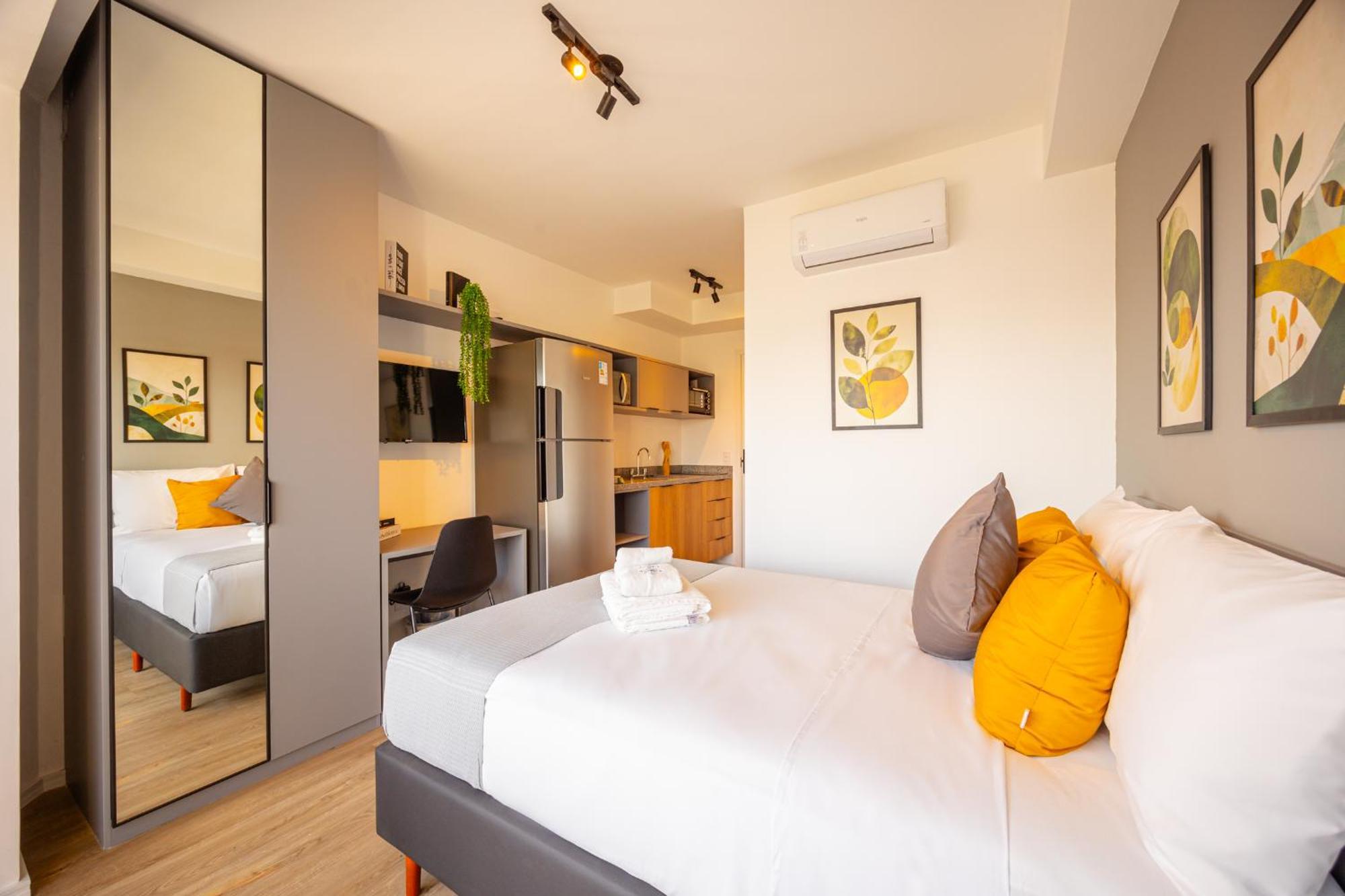 Apartamento Easy Star - Com Vista Livre Na Mariana - Jb03i