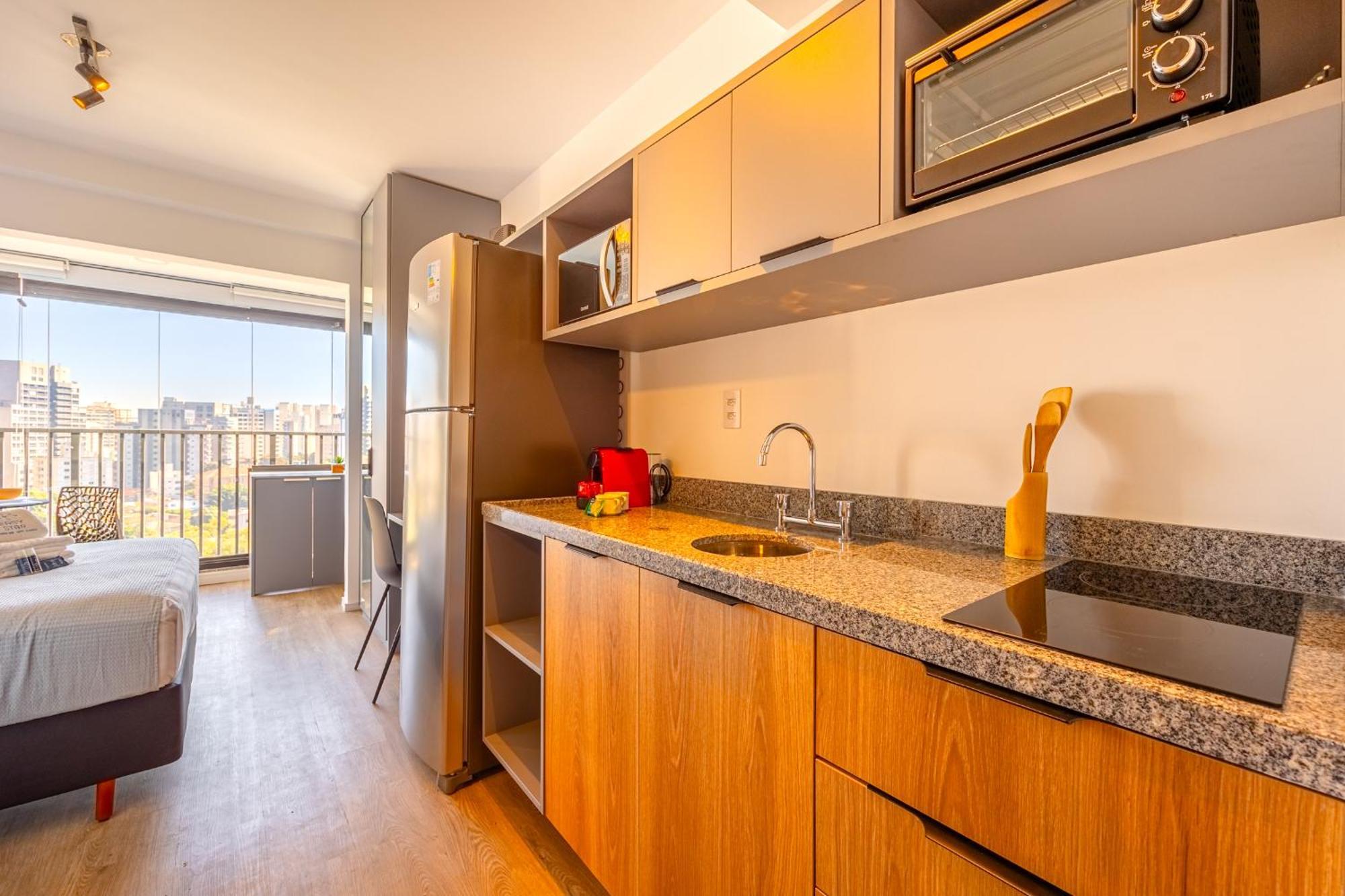 Apartamento Easy Star - Com Vista Livre Na Mariana - Jb03i São Paulo